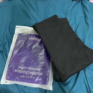 2 Pair High Waisted Shaping Leggings